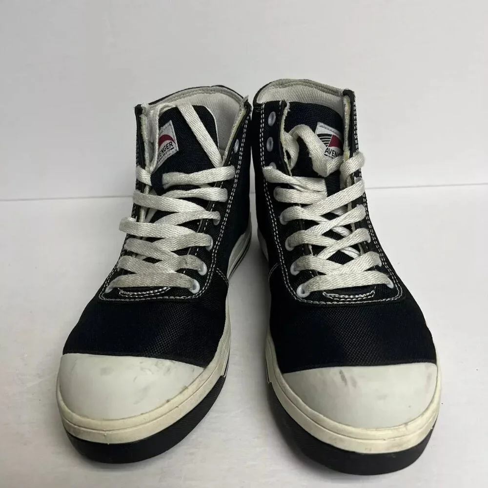 Avenger Womens Blade Hi Top Sneaker Black Size 7.5 M